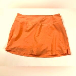 ETONIC Orange A-line Mini Skort